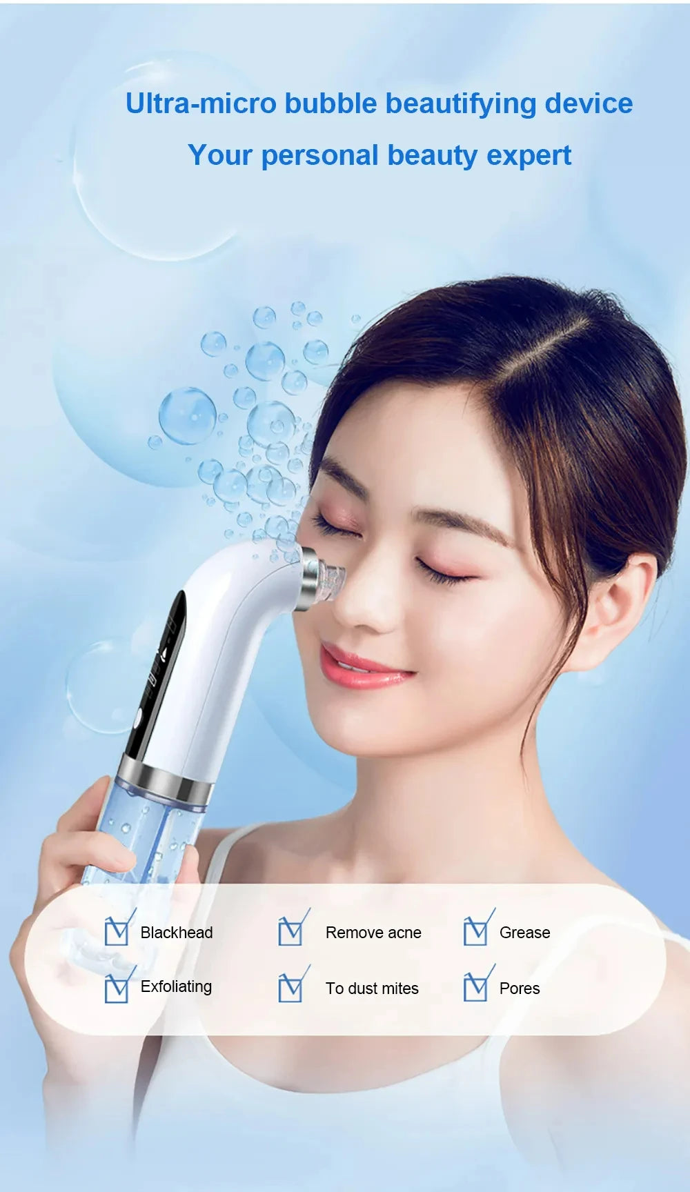 Electric Small Bubble Blackhead Remover