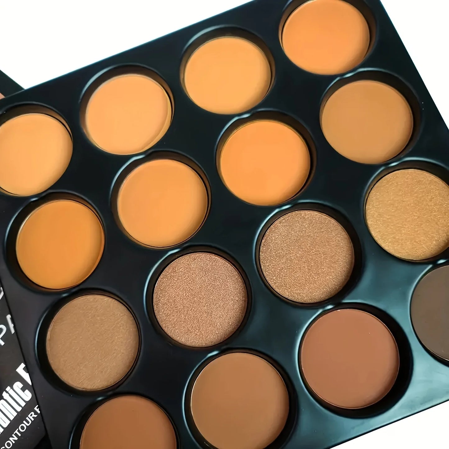 16-color contouring bronzer palette