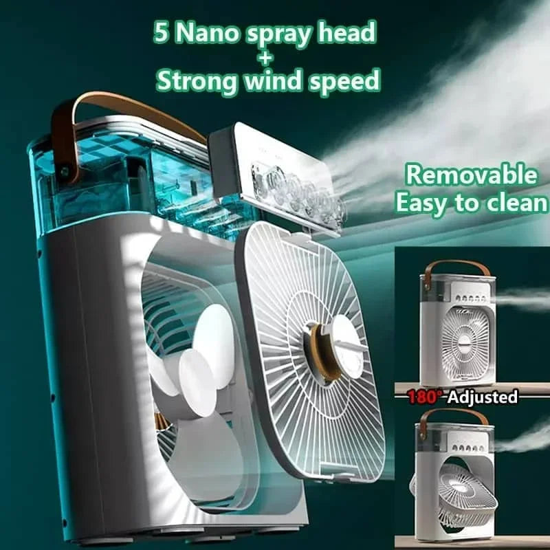 Portable 3 In 1 Fan AIr Conditioner