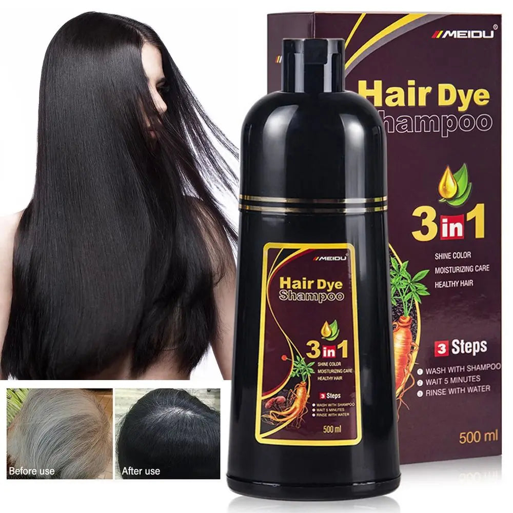 3 In 1 Instant Coloring Shampoo Natural